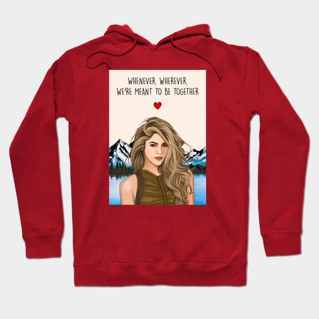 SHAKIRA VALENTINE'S Hoodie by Poppy and Mabel